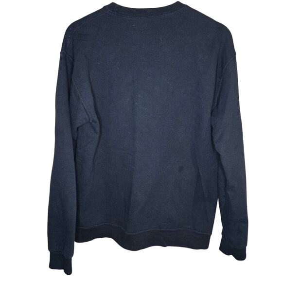 ATHLETIC WORKS MAVERICK BLACK/SILVER SWEATSHIRT SIZE M 0307 - Picture 3 of 9